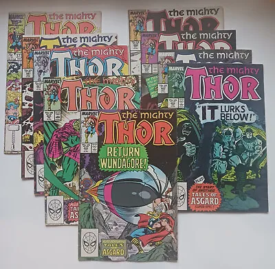 Buy Marvel Comics Thor Copper Lot - 373 - 406 Mostly Mid - High 9 Books • 15£