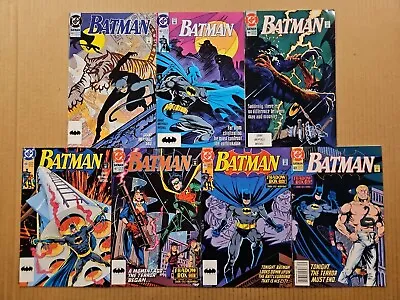 Buy Batman #460, 463, 464, 466-469 Lot Of 7 DC 1991 High Grade  • 15.98£