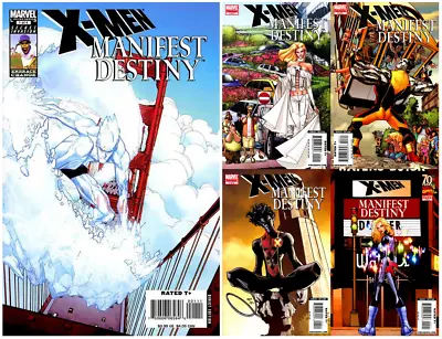 Buy X-Men Manifest Destiny 1 2 3 4 5 Complete Lot 2008 Marvel VF/NM E723 • 15.17£