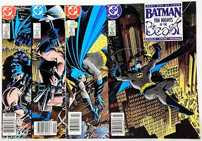 Buy DC Comics Batman #417 418 419 420  Ten Nights Of The Beast  1988 4 Part 9.2 NM- • 26.81£