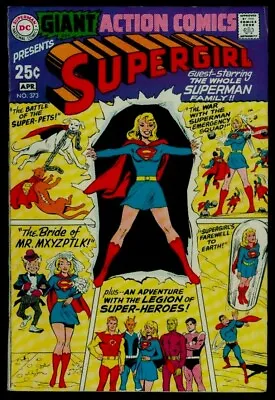 Buy DC Comics ACTION Comics #373 SUPERGIRL FN+ 6.5 • 23.71£