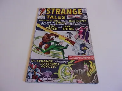 Buy Strange Tales # 128 1965 Human Torch Dr. Strange • 24.99£