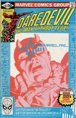Buy Daredevil #167 FN 1980 Stock Image 1st App. Mauler • 11.46£