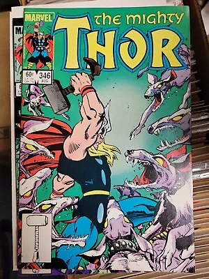 Buy Mighty Thor #346 (1984, Marvel) Brand New Warehouse Inventory In VG/VF Condition • 8.79£