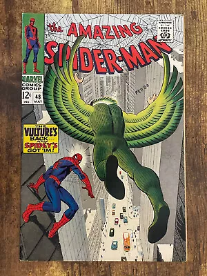 Buy Amazing Spider-Man #48 - STUNNING HIGH GRADE - Vulture Cover - Marvel 1967 • 17.79£