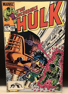 Buy Incredible Hulk #290 Comic Marvel Comics Bronze Age • 5.88£
