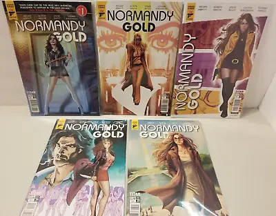 Buy Normandy Gold 1-5 Complete Run / Set 2017 Titan Comics Hard Case Crime • 27.98£