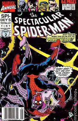 Buy Spectacular Spider-Man Annual #10 FN 1990 Stock Image • 5.68£