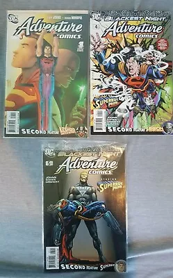 Buy 3 Comics - Adventure Comics 1, 4, 5 (504, 507, 508) DC Superboy Prime • 9.65£