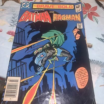 Buy DC Batman The Brave And The Bold Ragman No.196 MAR 1983 Vol.29 Comic Book • 3.20£