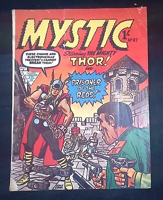 Buy Mystic #47 (Reprints Journey Into Mystery #87) Silver Age L. Miller & Co VG- • 89.99£