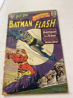 Buy BRAVE AND THE BOLD #67 VG, Batman Team-Ups Begin, Flash, DC Comics 1966 • 9.48£