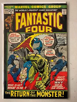Buy Fantastic Four #125 Last Stan Lee Script 4.5 (1972) • 6.39£