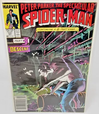 Buy Spectacular Spider-man #131 Kraven's Last Hunt Pt 3 *1987* Newsstand 9.2 • 21.28£