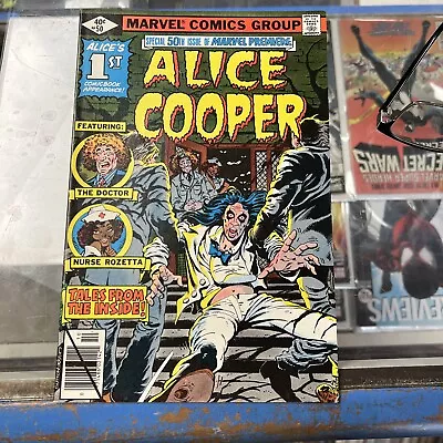 Buy Marvel Premiere #50 (1979) 9.4 WHITE PAGES 1st App Alice Cooper In Comics! News • 65.93£