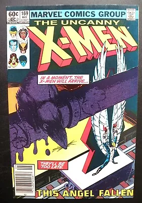 Buy Uncanny X-Men #169 Newsstand VF  1st Appearance Of Callisto Fallen Angel 1983 • 8.91£