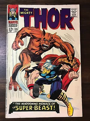 Buy The Mighty Thor #135 Marvel Comics Silver Age 1966 - Jack Kirby & Stan Lee • 23.82£