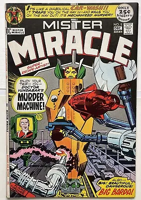 Buy Mister Miracle #5 -**1ST APPEARANCE VIRMIN  VUNDABAR** -1971 -DC COMICS • 8.74£