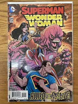 Buy Superman/Wonder Woman #24 February 2016 Tomasi / Mahnke DC Comics • 0.99£