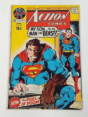 Buy Action Comics 400 Neal Adams Cover Anniversary Issue DC Comics Bronze Age 1971 • 23.71£
