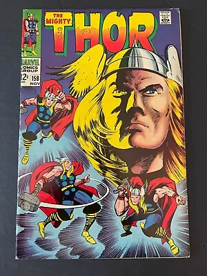 Buy Thor #158 - Thor''s Origin Is Recounted (Marvel, 1962) F/VF • 29.58£
