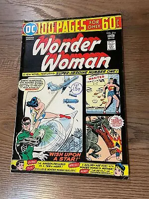 Buy Wonder Woman #214 - DC Comics - 1974 • 8.95£