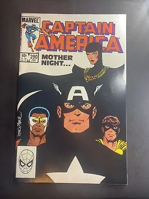 Buy Captain America #290 (Marvel 1983) 1st SIN Daughter Of Red Skull NM/MT Beauty! • 18.12£