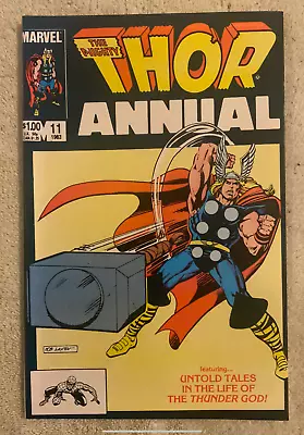 Buy The Mighty Thor Annual #11 Marvel 1983 1st Appearance Of Eitri  • 7.12£