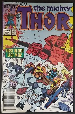 Buy The Mighty Thor 362 | 1985 Marvel Comics Death Of Skurge Executioner | • 3.94£