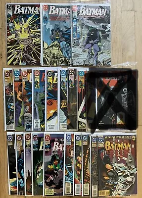 Buy Batman Lot Of 21  DC Comics 1990’s Mixed Lot Between #443 - #678, VF To NM • 26.09£