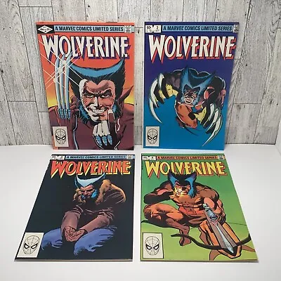 Buy Wolverine Limited Series #1,2,3,4 Newsstand 1982 Marvel Comics 1-4 Run Set Lot • 158.57£