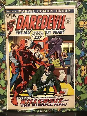Buy DAREDEVIL (1964 Series) (MAN WITHOUT FEAR) (MARVEL) #88 Comics Group • 36.89£