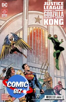 Buy Justice League Vs Godzilla Vs Kong #5 (2024) 1st Printing Main Johnson Cover • 4.85£