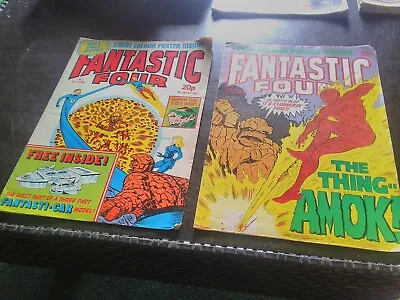 Buy Fantastic Four No 2 And No 8 From 1982 • 7.50£