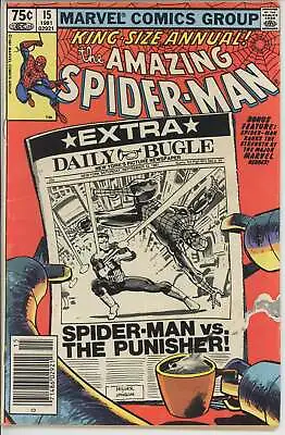 Buy Amazing Spiderman Annual #15 (1963) - 4.0 VG *Classic Frank Miller Cover* • 9.45£