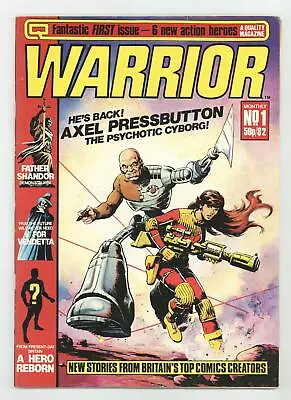 Buy Warrior UK #1 VG/FN 5.0 1982 1st App. Alan Moore's MarvelMan, V For Vendetta • 219.87£