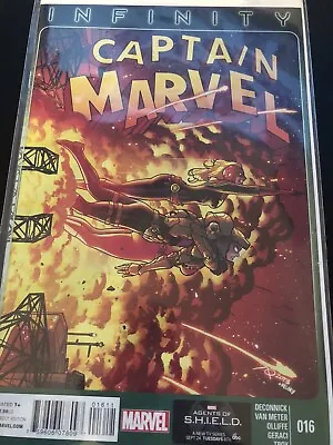Buy Captain Marvel 16 Infinity. 2013. Great Condition • 4.50£
