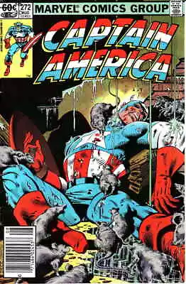 Buy Captain America (1st Series) #272 (Newsstand) FN; Marvel | 1st Appearance Vermin • 23.70£