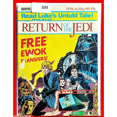 Buy Return Of The Jedi # 98   1 Star Wars Weekly Comic 4 5 85 UK 1985 (Lot 2244 . • 8.50£