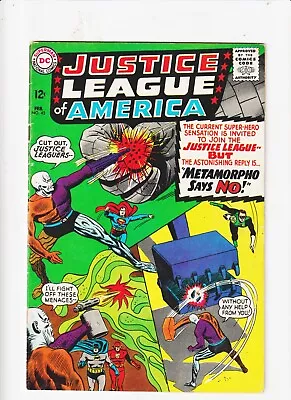 Buy Justice League Of America 43 DC COMIC JLA SUPERMAN  Batman Metamorpho Says No • 15.98£