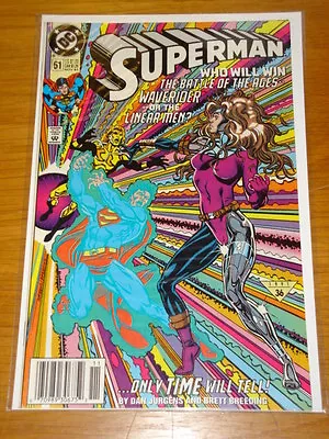 Buy Superman #61 Vol 2 Dc Comics Near Mint Condition November 1991 • 2.99£