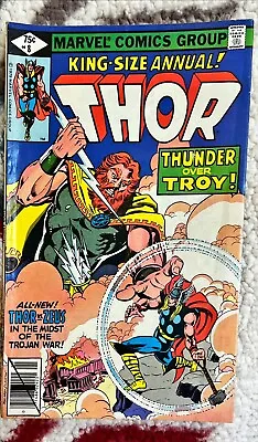 Buy Thor Annual 8 1st Athena Vs Zeus King Size 1979 Layton Buscema Love Thunder Film • 15.99£