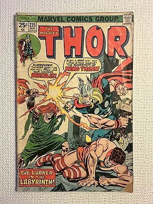 Buy The Mighty Thor 235 1st Appearance Kamo Tharnn Bronze Age 1975 • 3.96£