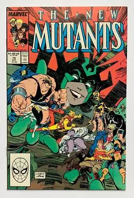 Buy The New Mutants #78. (Marvel 1989) VF Condition Classic. • 8.21£