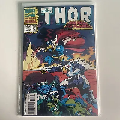 Buy Thor Annual #18 - 1st App Female Loki - Marvel Comics 1993 • 9.99£