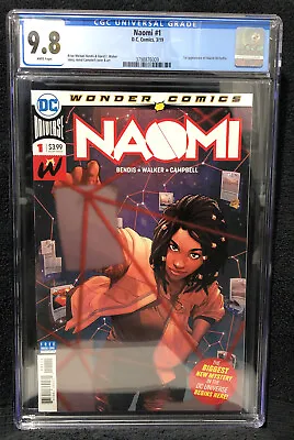 Buy Naomi #1 (DC 2019) CGC 9.8 - 1st App Of Naomi McDuffie - White Pages! • 55.96£