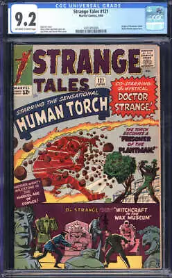 Buy Strange Tales #121 Cgc 9.2 Ow/wh Pages // Marvel Comics 1964 • 373.34£
