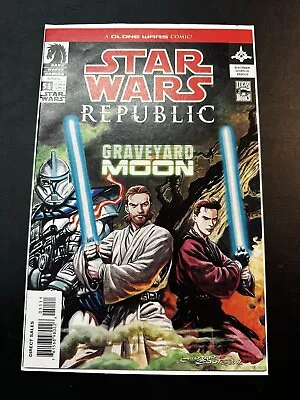Buy Star Wars Republic Graveyard Moon 51 - Near Mint- Dark Horse Comics - Newstand • 40£