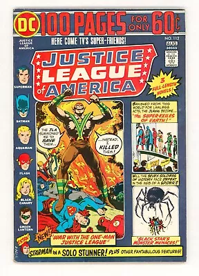 Buy Justice League Of America #112  VFN+ 8.5 Versus Amazo • 20.95£