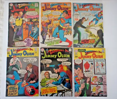 Buy Jimmy Olsen Supermans Pal Silver-age Comics #117 - 122  Joblot Of 6 Issues • 20£